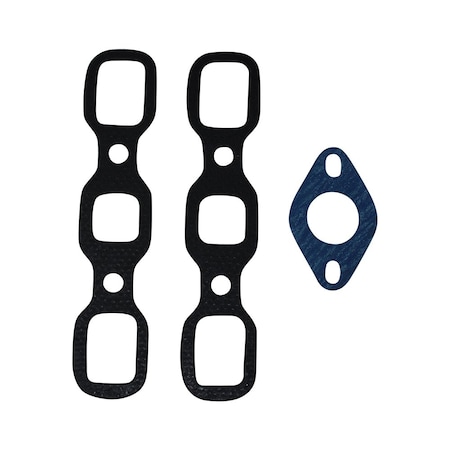 Aftermarket 9N9447 9N9448 Intake Exhaust Gasket Set w/Carb Gasket Fits Ford Tractor 2N 8N 9N ENH10-0444